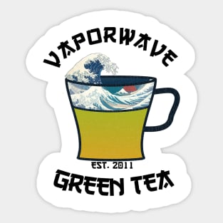 Great Wave Off Kanagawa TEA Sticker